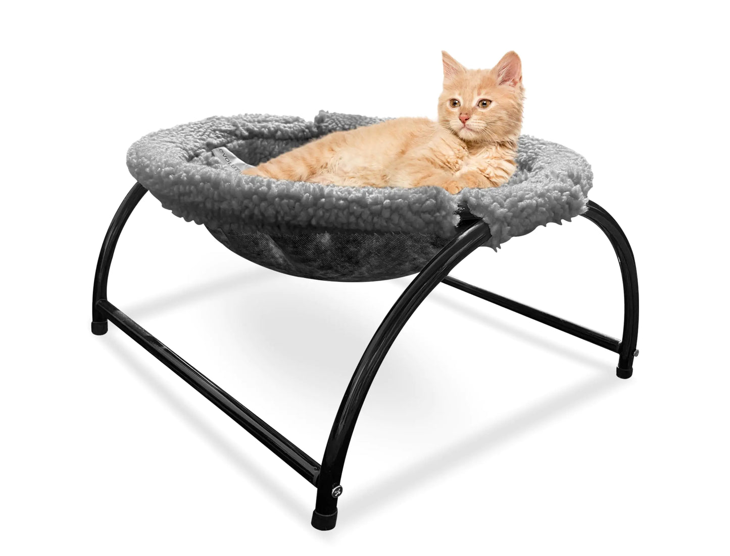 Large Cat Hammock Bed - Cozy Cat Hammocks for Large Cats Raised Pet Bed Cat Bed Hammock for Cats or Dogs Raised Pet Hammock Cat Chair for Indoor Cats Cat Accessories for Indoor Cats Cat Couch Bed