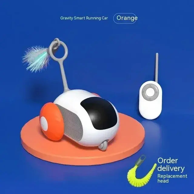 Interactive Cat Toy Car